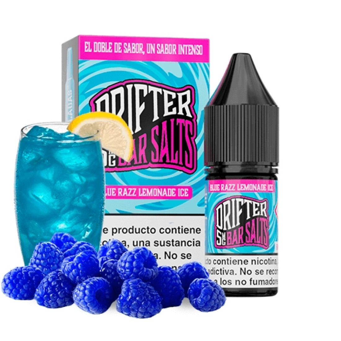 Salt Juice Sauz Drifter Bar Salts Blue Razz Lemonade Ice