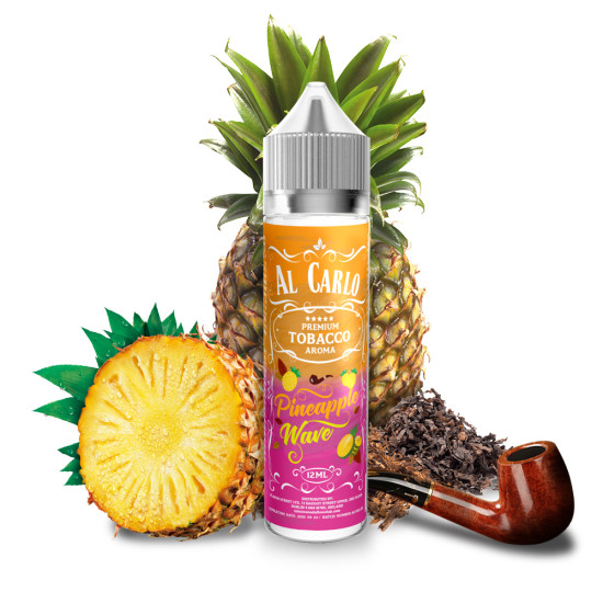 Al Carlo - Pineapple Wave - Dohány és ananász ízű Longfill aroma - 12/60 ml