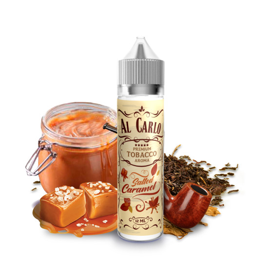 Al Carlo - Salted Caramel -  Duhan i slani karamel - 12/60 ml