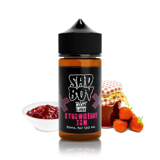 SadBoy - Strawberry Jam - Vaníliás Süti és Eperdzsem ízű Longfill aroma - 30/120 ml