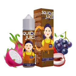 Squid Juice 2 - Doll - Sárkánygyümölcs, Licsi és Szőlő ízű Shortfill eliquid - 50ml/0mg