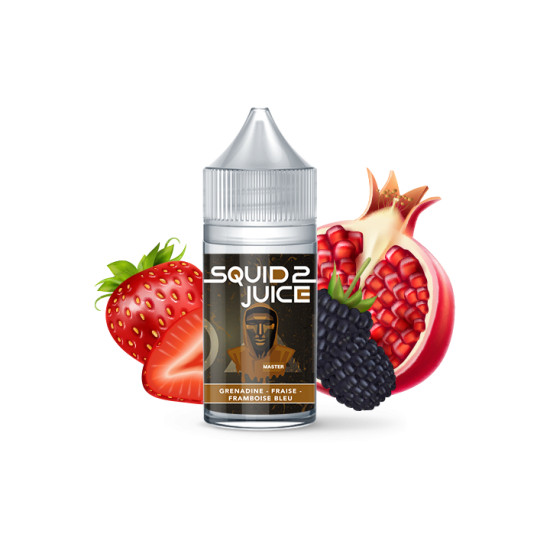 Squid Juice 2 - Master - Gránátalma, Eper és Kékmálna izű aroma - 30 ml