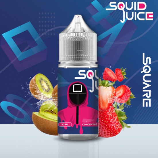 Squid Juice - Square - Jagoda, kivi - 30 ml