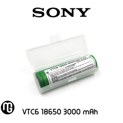 Sony - VTC6 18650 3000 mAh 30A e-cigaretta akkumulátor