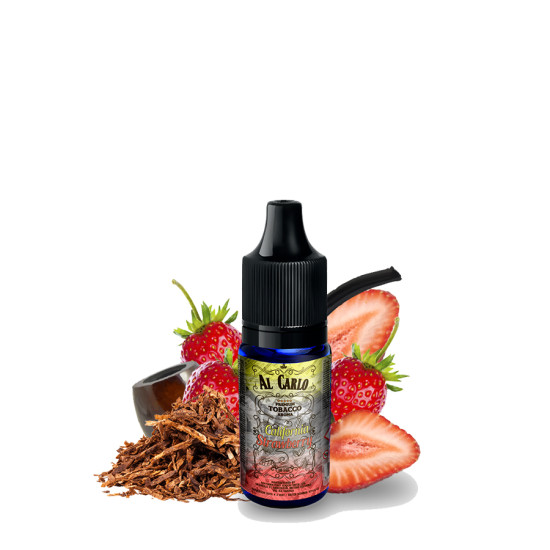 Al Carlo - California Strawberry - Dohány és eper ízű aroma - 10 ml
