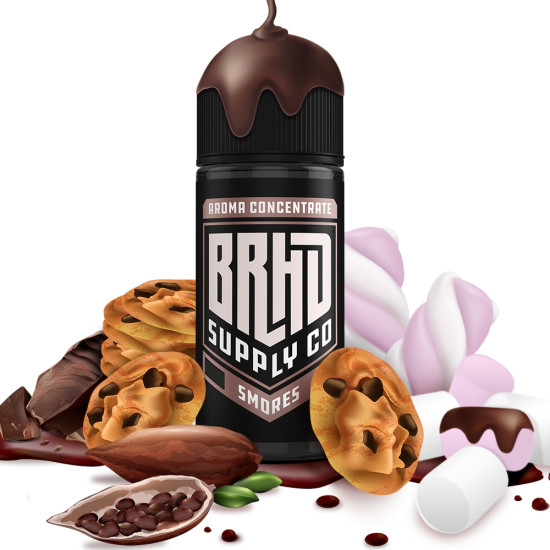 Barehead Classic - Smores - Csokoládés Keksz, Pillecukor és Csokoládé Szirup ízű Longfill Aroma - 30/120 ml