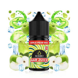 Bombo Bar Juice - Apple Pear Max Ice - Alma és Körte ízű Longfill Aroma - 10/30ml