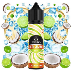 Bombo Bar Juice - Coconut Lime Ice - Kókusz és Lime ízű Longfill Aroma - 12/60ml