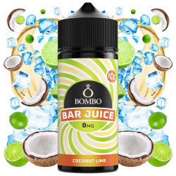 Bombo Bar Juice - Coconut Lime Ice - Kókusz és Lime ízű Longfill Aroma - 24/120 ml