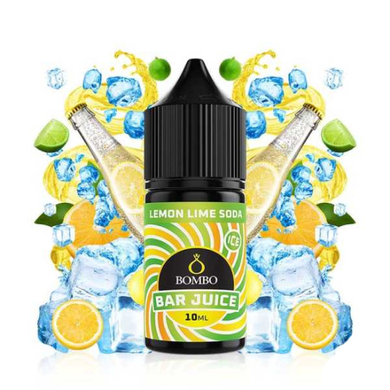 Bombo Bar Juice - Lemon Lime Soda Ice - Citrom, Lime és Szóda ízű Longfill Aroma - 10/30ml