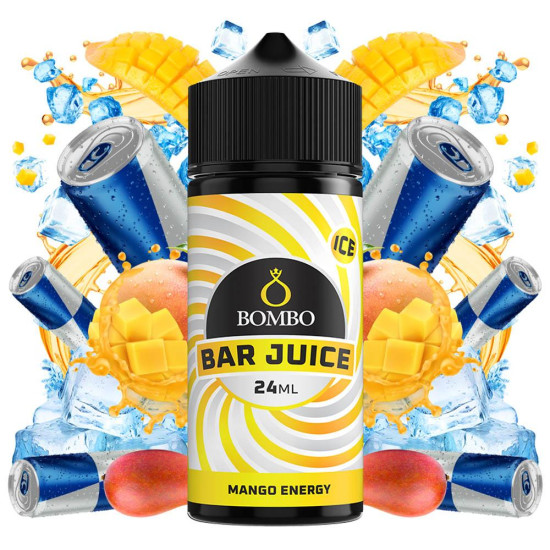 Bombo Bar Juice - Mango Energy - Longfill aroma s okusom energetskog pića s okusom manga - 24/120 ml