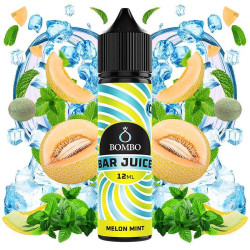 Bombo Bar Juice - Melon Mint Ice - Sárgadinnye és Menta ízű Longfill Aroma - 12/60ml