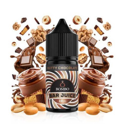 Bombo Bar Juice - Nutty Chocolate - Csokoládé, Dió és Mogyoró ízű Longfill Aroma - 10/30ml