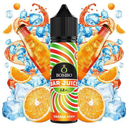 Bombo Bar Juice - Orange Soda Ice - Narancs Szóda ízű Longfill Aroma - 12/60ml