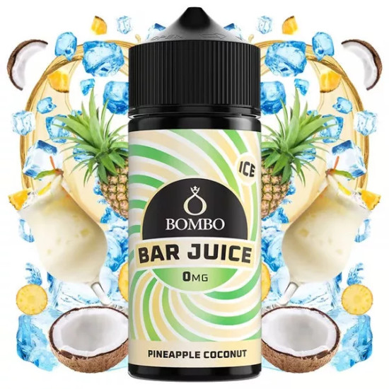 Bombo Bar Juice - Pineapple Coconut Ice - Ananász és Kókusz ízű Shortfill eliquid - 100ml/0mg