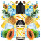 Bombo Bar Juice - Pineapple Papaya Ice - Ananász és Papaya ízű Longfill Aroma - 12/60ml