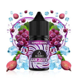 Bombo Bar Juice - Super Grape Ice - Szőlő ízű Longfill Aroma - 10/30ml
