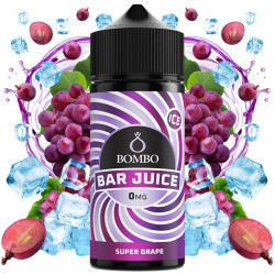 Bombo Bar Juice - Super Grape Ice - Szőlő ízű Longfill Aroma - 24/120 ml