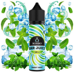 Bombo Bar Juice - Sweet Mint Ice - Menta ízű Longfill Aroma - 12/60ml