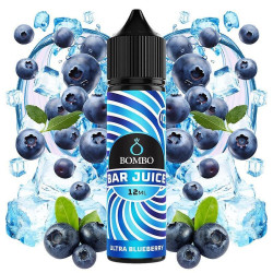 Bombo Bar Juice - Ultra Blueberry Ice - Áfonya ízű Longfill Aroma - 12/60ml