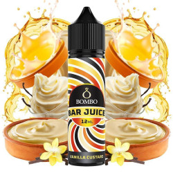 Bombo Bar Juice - Vanilla Custard - Vanília Puding ízű Longfill Aroma - 12/60ml