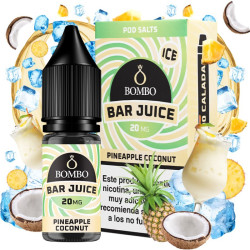 Salt Bombo Bar Juice - Pineapple Coconut - Ananász és Kókusz ízesítésű nikotinsó - 10ml/10mg