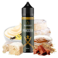 Bombo Golden Era - Pandora - Dohány, Karamell és Vaníliás Süti ízű Longfill Aroma - 20/60 ml