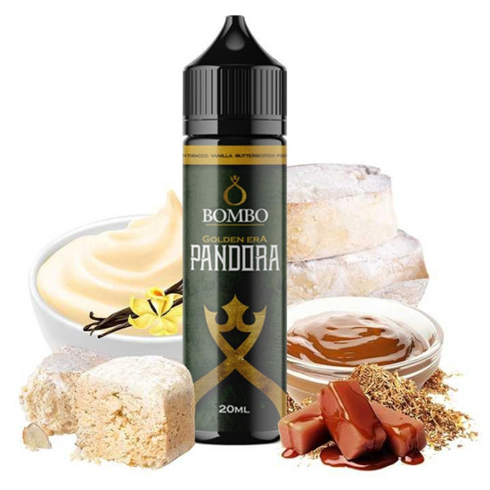 Bombo Golden Era - Pandora - Duhan, karamel i kolačići od vanilije - 20/60 ml
