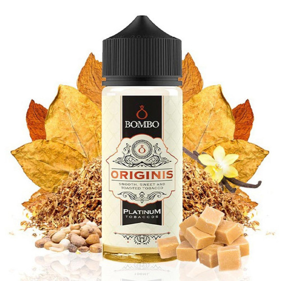 Bombo Platinum Tobaccos - Originis - Duhan i karamel - 40/120 ml