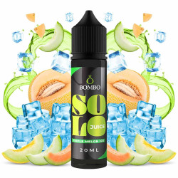 Bombo Solo Juice - Triple Melon Ice - Sárgadinnye ízű Longfill Aroma - 20/60 ml