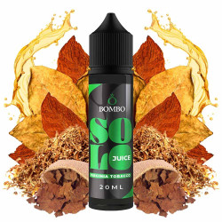 Bombo Solo Juice - Virginia Tobacco - Dohány ízű Longfill Aroma - 20/60 ml