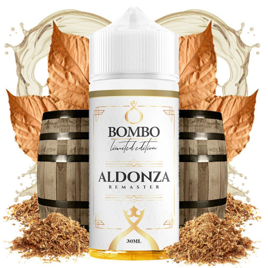 Bombo - Tabaco Aldonza Remaster - Dohány és Vanília ízű Longfill Aroma - 30/120 ml