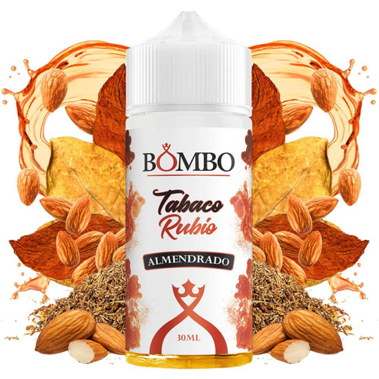 Bombo - Tabaco Rubio Almendrado - Dohány és Mandula ízű Longfill Aroma - 30/120 ml