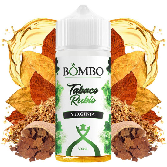 Bombo - Tabaco Rubio Virginia - Dohány ízű Longfill Aroma - 30/120 ml