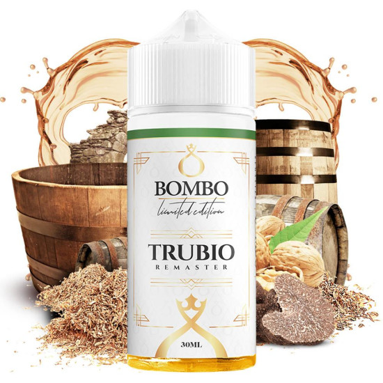 Bombo - Trubio Remaster - Dohány, Dió és Szarvasgomba ízű Longfill Aroma - 30/120 ml