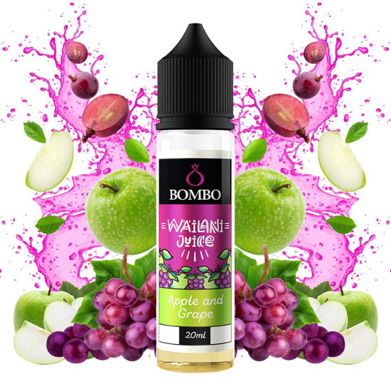Bombo Wailani Juice - Apple and Grape - Alma és Szőlő ízű Longfill Aroma - 20/60 ml