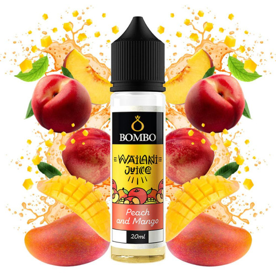 Bombo Wailani Juice - Peach and Mango - Breskva i mango - 20/60 ml