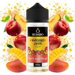 Bombo Wailani Juice - Peach and Mango - Őszibarack és Mangó ízű Longfill Aroma - 40/120 ml