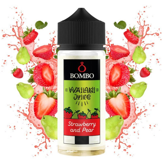 Bombo Wailani Juice - Strawberry Pear - Jagoda i kruška - 40/120 ml