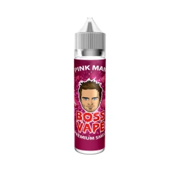 Boss Vape - Pink Man - Áfonya, szeder, eper, citrom, narancs és grapefruit ízű Longfill aroma - 12/60 ml