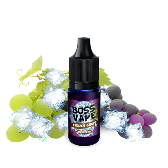 Boss Vape - Frozen Grape - Szőlő ízű aroma - 10 ml