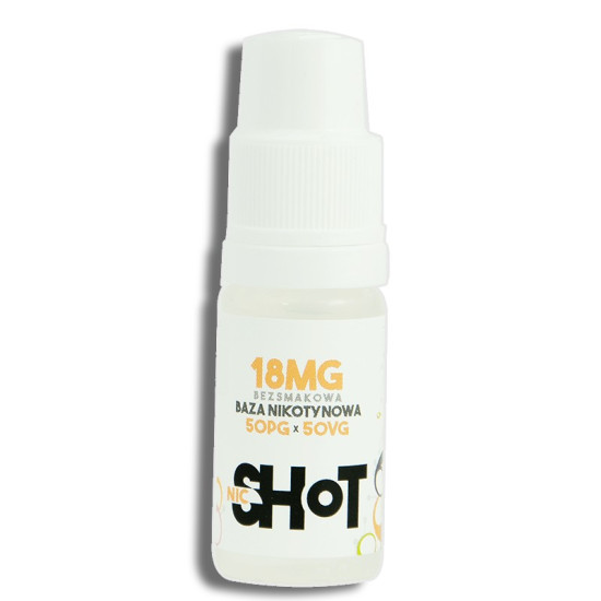 18 mg/ml - Chemnovatic Nikotin Booster - 10 ml - 50PG-50VG
