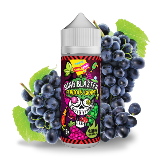 Chill Pill Mind Blaster - Furious Grape - Grožđe, limeta i bomboni - 15/120 ml