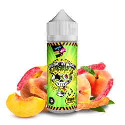 Chill Pill Radioactive Worms - Juicy Peach - Őszibarack, Lime és Gumicukor ízű Longfill Aroma - 15/120 ml