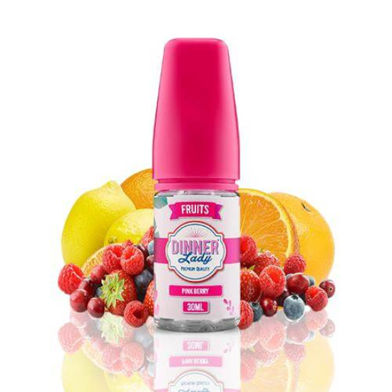 Dinner Lady - Pink Berry - Narancs, Citrom, Lime, Grapefruit, Málna, Szeder és Áfonya ízű aroma - 30ml