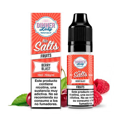 Salt - Dinner Lady - Berry Blast - Eper és Cseresznye ízesítésű nikotinsó - 10ml/20mg