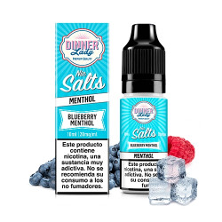 Salt - Dinner Lady - Blueberry Menthol - Áfonya és Mentol ízesítésű nikotinsó - 10ml/20mg