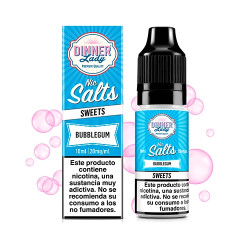 Salt - Dinner Lady - Bubblegum - Gyümölcsös Rágógumi ízesítésű nikotinsó - 10ml/20mg