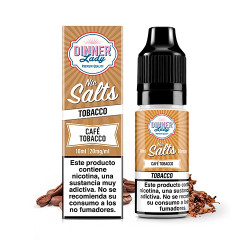 Salt - Dinner Lady - Coffee Tobacco - Dohány és Kávé ízesítésű nikotinsó - 10ml/20mg