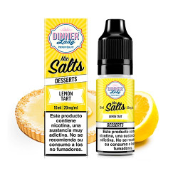 Salt - Dinner Lady - Lemon Tart - Citromtorta ízesítésű nikotinsó - 10ml/20mg